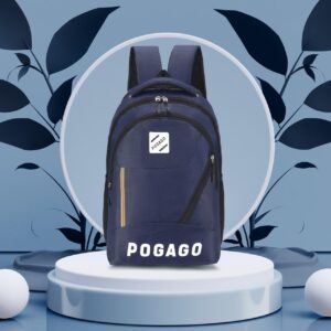 POGAGO Fashionable Men’s Backpack – Large Capacity Laptop Backpack, Fits 15-17 Inch Laptops
