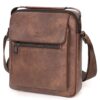 PU Leather Shoulder Bag for Men – Stylish and Durable Crossbody Messenger Bag
