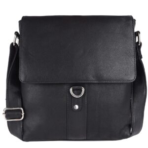 100% Pure Cow Leather Men’s Side Bag – Luxury Genuine Leather Business Bag