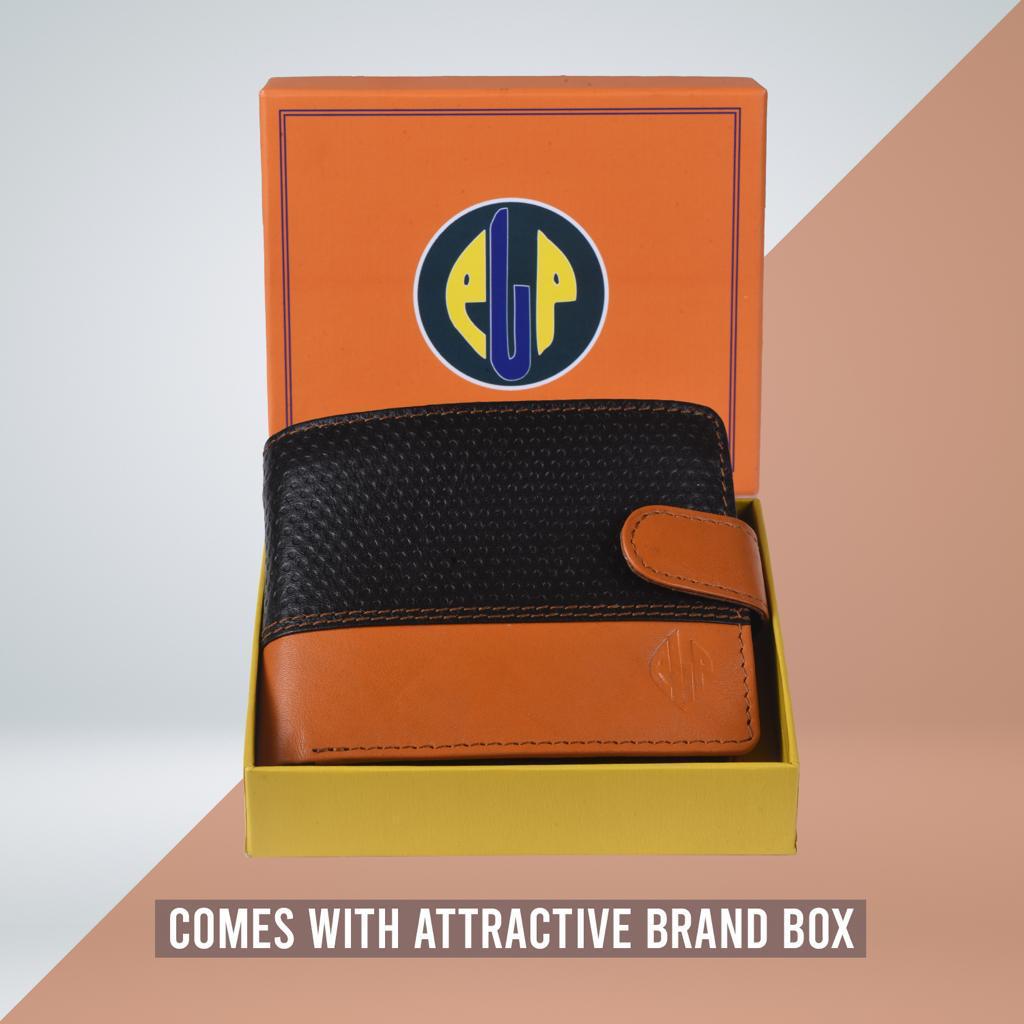 Pogago Pure Cow Leather Wallet – Elegant, Durable, and Refined