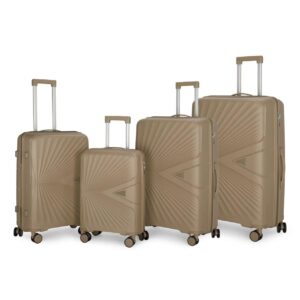 4-Piece Polypropylene Luggage Set- (32, 28″, 24″, & 20″) sizes